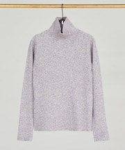 ストレッチリブハイネックプルオーバー