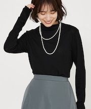 メロウハイネックプルオーバー