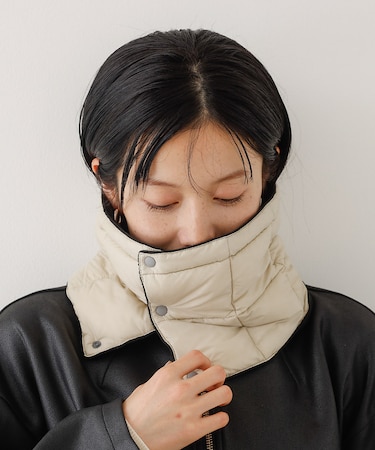 【TAION】ベーシック ダウンネックウォーマー