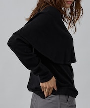 ハイネックケーププルオーバー