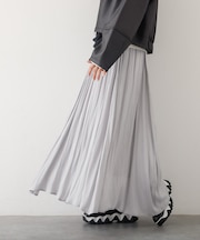 ヴィンテージサテンギャザースカート