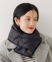 【TAION】 リバーシブルダウンスカーフ