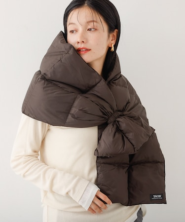 【TAION】 ダウンスカーフ