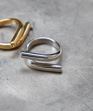 【NOVA】サージカルステンレスWシャインリング