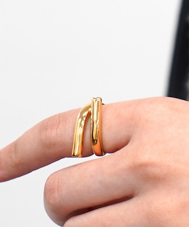 【NOVA】サージカルステンレスWシャインリング