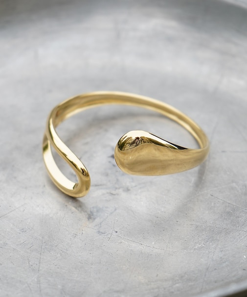 【NOVA】サージカルステンレスアシンメバングル