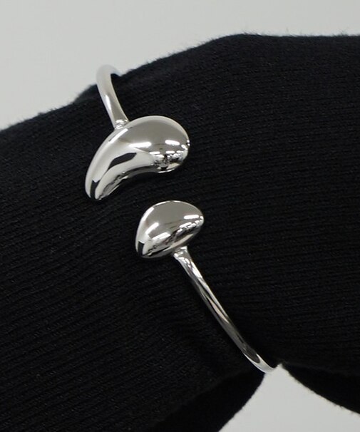 【NOVA】サージカルステンレスカーブバングル