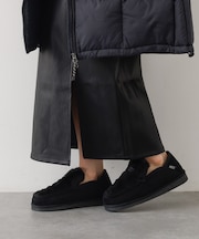 MEI FUR MOCCASIN SHOES