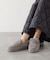 MEI FUR MOCCASIN SHOES