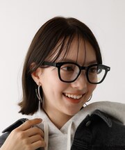 【UVカット】クリアレンズ伊達眼鏡