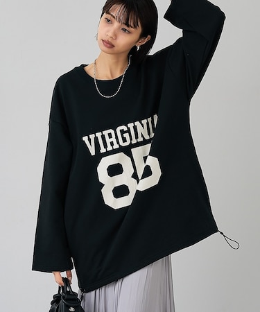 裏毛ドロストロゴプルオーバー