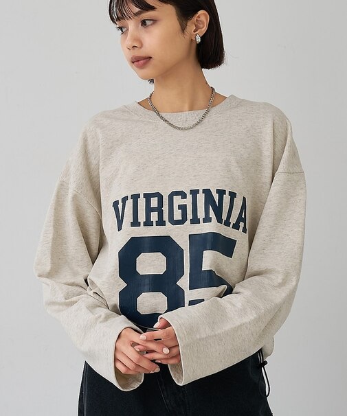 裏毛ドロストロゴプルオーバー