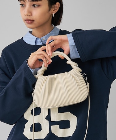 ノットプリーツ2WAYバック