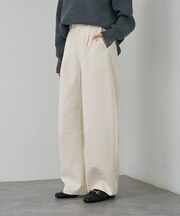 【後ろウエストゴム】ダブルクロスカーブパンツ