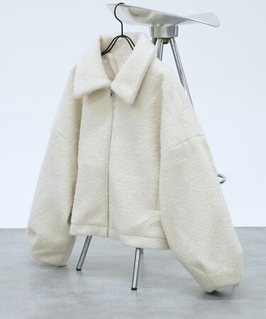 ブークレーショートブルゾン