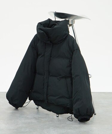 シームレス中綿ショートブルゾン