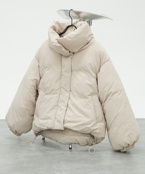 シームレス中綿ショートブルゾン