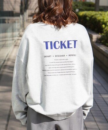 【裏毛】ロゴスウェット/長袖/トレーナー/春カラー