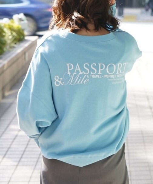 【裏毛】ロゴスウェット/長袖/トレーナー/春カラー