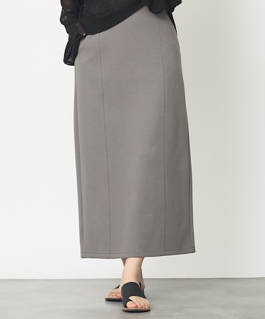 【なめらかな質感】スウェットライクスカート