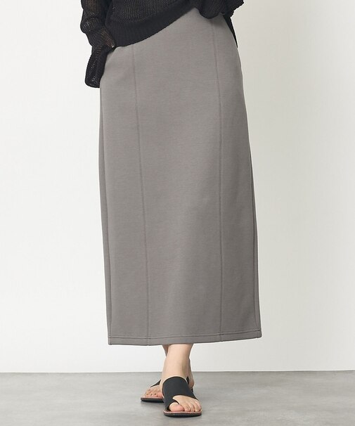 【なめらかな質感】スウェットライクスカート