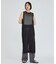 【レイヤード】メッシュニットワンピース