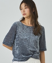 シアーベロアTシャツ