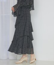 ティアードフリルスカート