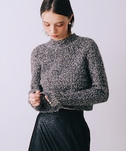 バックオープンラメプルオーバー