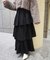 アシメティアードスカート