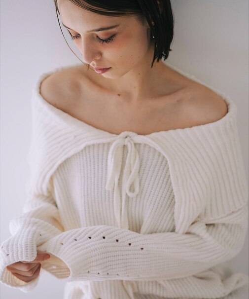 2wayショルダー マシュマロニット