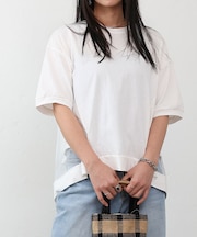 チュール切替プルオーバー