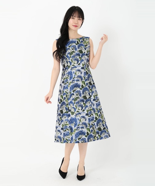 ジャガード美シルエットドレス