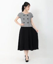 セットアップ風ワンピース