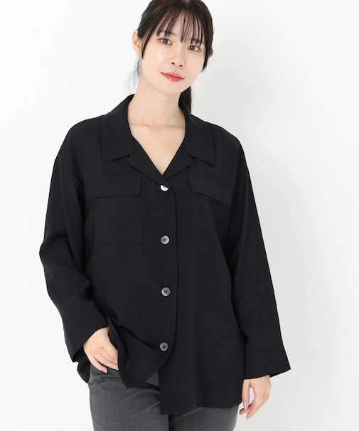 サファリ風シャツ