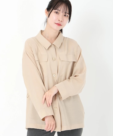 サファリ風シャツ