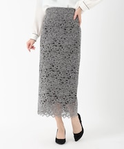 モールレースタイトスカート