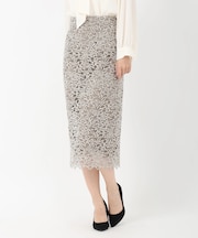 モールレースタイトスカート