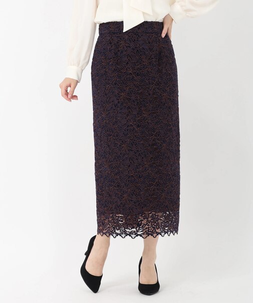 モールレースタイトスカート