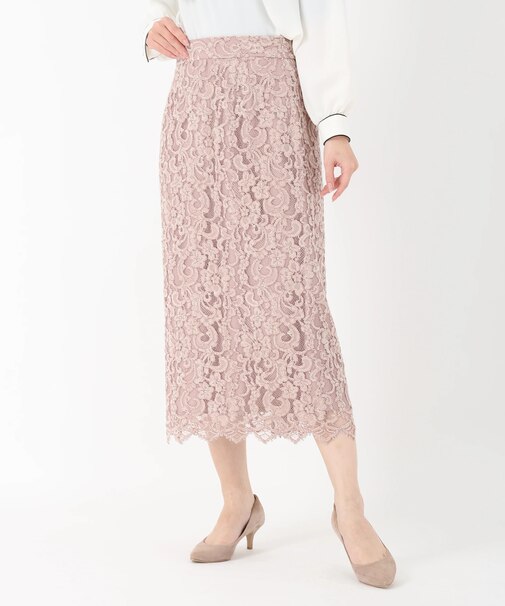 モールレースタイトスカート