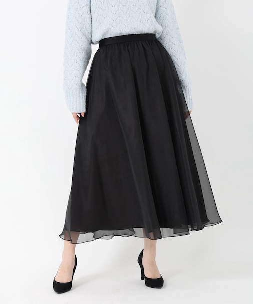 パールオーガンザスカート