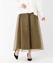 パールオーガンザスカート