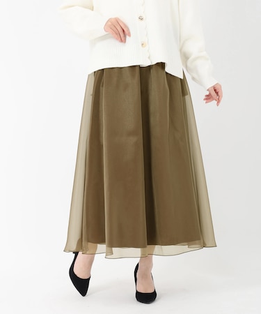 パールオーガンザスカート