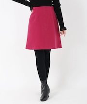 ウールミニスカート