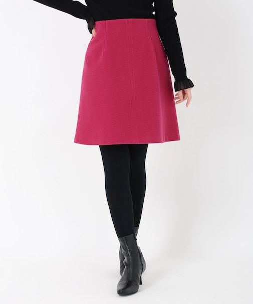 ウールミニスカート