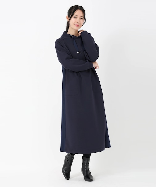 タフタドッキングジャージワンピース