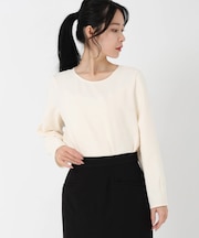 ジョーゼットジャージプルオーバー