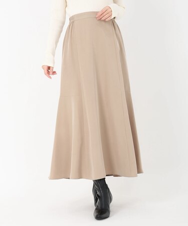 フレアーヘムナロースカート
