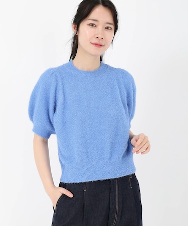パフィースリーブニット
