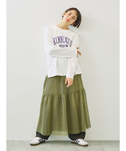 セルフカット メッシュスカート